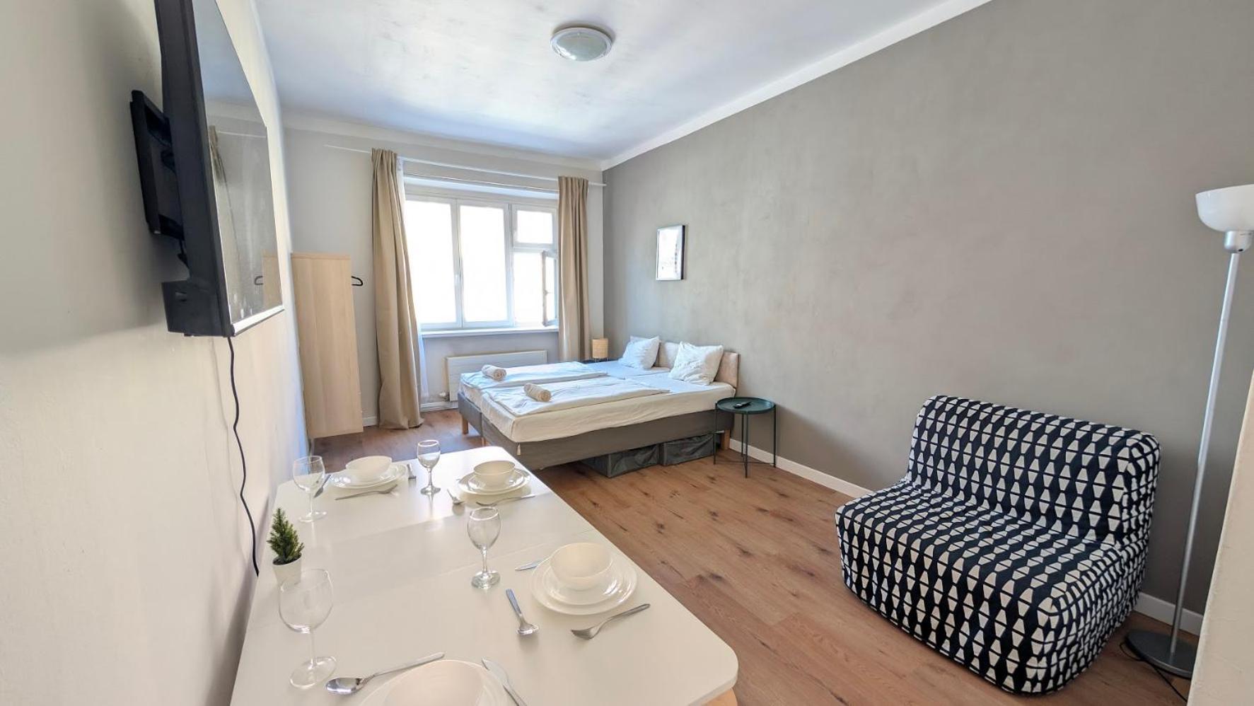 Flat In Zizkov -302-